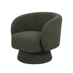 Recliner Swivel Chairs: Boston Swivel Chair - Forest Green