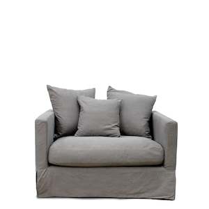 Luxe 1 Seater Slip Cover Only - Gery