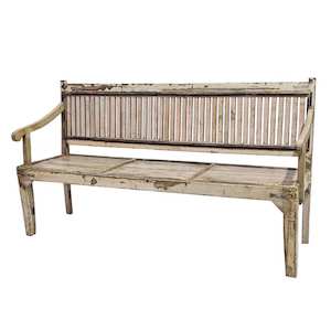 Davina Vintage Wooden Bench Seat