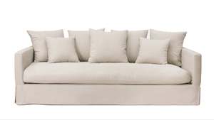 Luxe 3 Seater Slip Cover - Sand