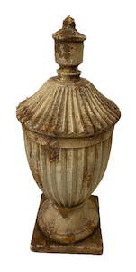 Antique Urn with Lid - indoor/outdoor