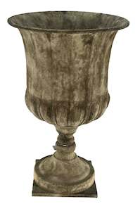 Antique Metal URN - Large