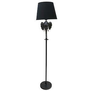 Elephant Floor Lamp - Graphite