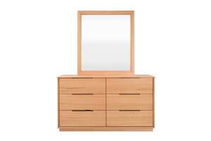 Dressing Table: Porter 6 Drawers Dressing table w/ Mirror