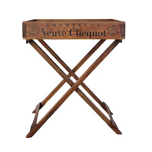 Kitchen: Wooden Butler Tray Table - Large