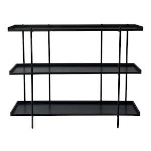 Hall Console Tables: Fresno Console Table - Black