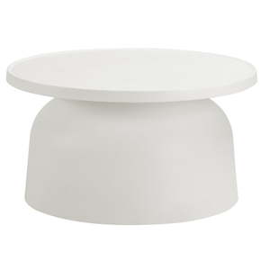 Coffee Table: Africa Outdoor Coffee Table - White