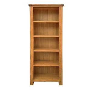 Kensington Oak Bookcase - 1800x600