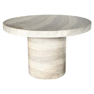Travertine Dining Table