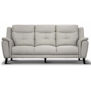 Opal 3 Seater Leather Sofa