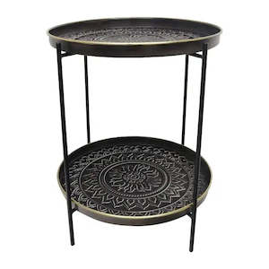 Colette Table Aztec - Dark Grey