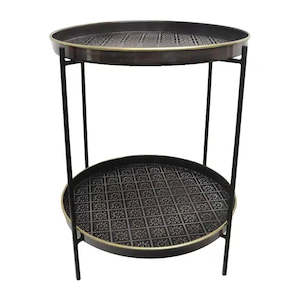 Side Tables: Colette Table Flower