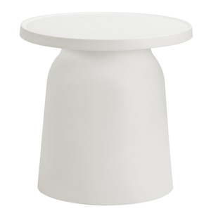 Side Tables: Africa Outdoor Side Table - White
