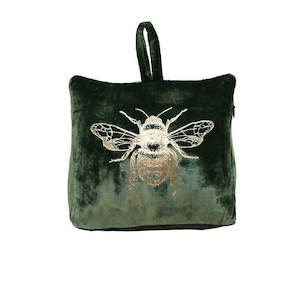 Velvet Bee Doorstop