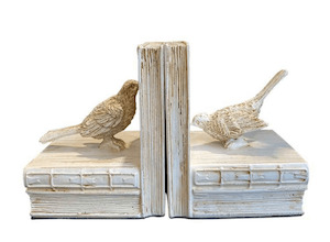 Antique Bird Bookends