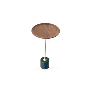 Bar Cafe Table: Oslo Accent Table - sleek ash top