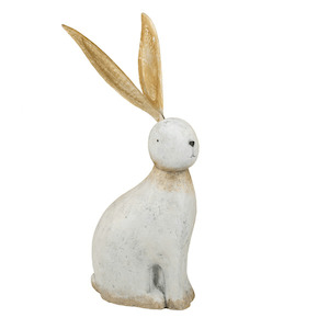 Garden Ornaments Statues: Rabbit W/ Long Ears Statue - Large