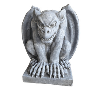 Garden Ornaments Statues: Fiber Clay Gargoyle Statue