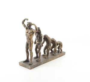 Garden Ornaments Statues: Man's Evolution Statue