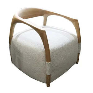 Perfetto Boucle Occasional Chair - Natural