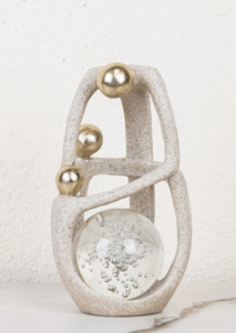 Family Circle With Crystal Ball Decoration - 26CM