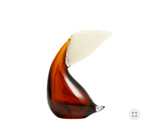 Colored Glass Pelican - Small