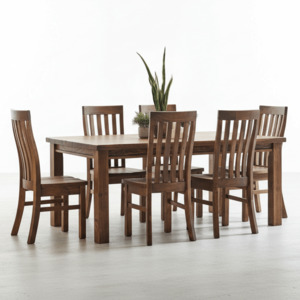 Rustic Country Dining Suite - 6 Seater