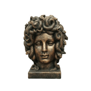 Large Medusa Head Statue - Indoor/Outdoor
