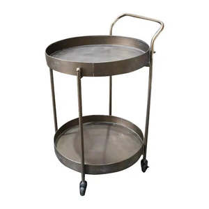 Dante Round Bar Cart | Drinks Trolley