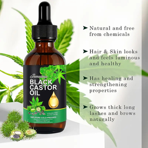 Pure Jamaican Black Castor Oil Multi-Purpose 60ML Essential Oil Nail Care Grow S&hellip;