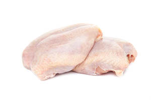 Chicken: Chicken Breast Boneless Skin On - 2 Pieces