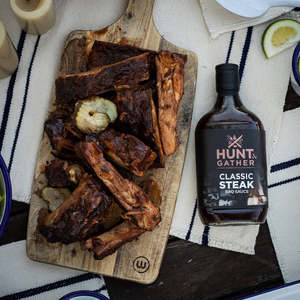 Grocery: Hunt & Gather Classic Steak BBQ Sauce 375ML