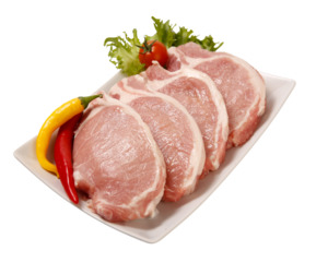 Pork Cuts Mince Ribs: Pork Medallion Steaks (4 per pack)