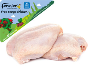 Fermier Free Range Chicken: Fermier™ Free Range Chicken Breasts Skin On 600g