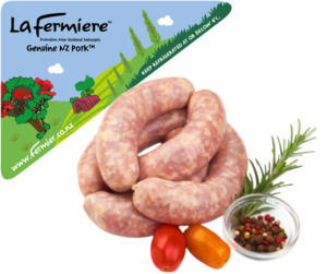 La Fermiere™ Genuine NZ Pork Sausages (6 per pack)