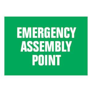 Emergency Signs: Emergency Assembly Point