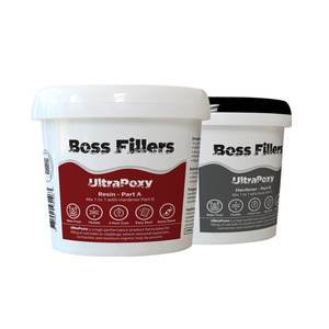 Products: Boss UltraPoxy 1ltr pack. Permanently flexible & moisture-proof