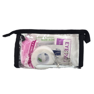 Products: First Aid Bag Soft Pack, Clear, Small Triangle, No Handles - First Aid Kits Online