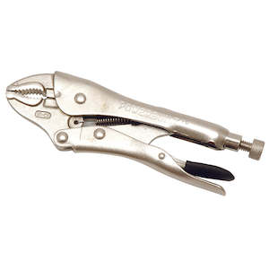 Powerbuilt Pliers: Powerbuilt 175mm/7 Curved Jaw Locking Plier