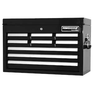 Powerbuilt Tool Boxes: Powerbuilt 9 Drawer Tool Chest - Racing Series