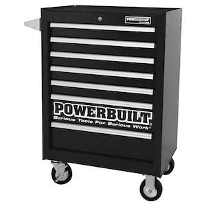 Powerbuilt Tool Boxes: Powerbuilt 7 Drawer Roller Cabinet - Racing Series