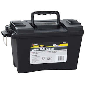 Powerbuilt Tool Boxes: Trades Pro Ammo Field Box 2pk Set 5.2L