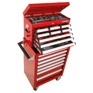 Powerbuilt Tool Boxes Tools: Powerbuilt 294pc Tool Chest, Roller Cabinet & Assorted Tools