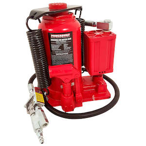 Powerbuilt Cat Jacks: Powerbuilt 22 Ton / 20000kg Air Hydraulic Bottle Jack
