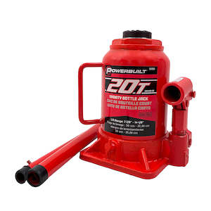 Powerbuilt Cat Jacks: Powerbuilt 20 Ton / 18,000kg Shorty Bottle Jack
