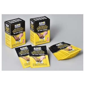 Ridof Wipes: RidOf 12pk Industrial Wipes (Individually Wrapped)