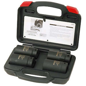 Powerbuilt Tool Sets: Powerbuilt 1/2" Dr 4pc 6pt Axle Nut Socket Set