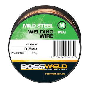 Bossweld Mig Wire - 0.8mm x 0.7kg