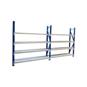 Shelving 450mm: Longspan Shelving 450mm Double Bay