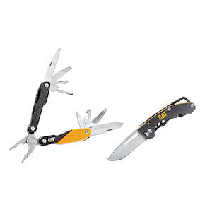 Cat Tools: CAT 13-IN-1 MULTI TOOL & FOLDING SKELETON KNIFE SET